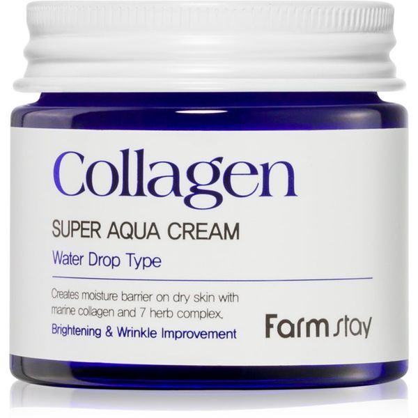 Farmstay Farmstay Collagen Super Aqua hidratantna krema za lice 80 ml