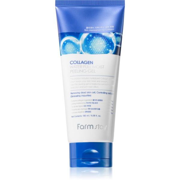 Farmstay Farmstay Collagen Water Full Moist gel za piling 180 ml