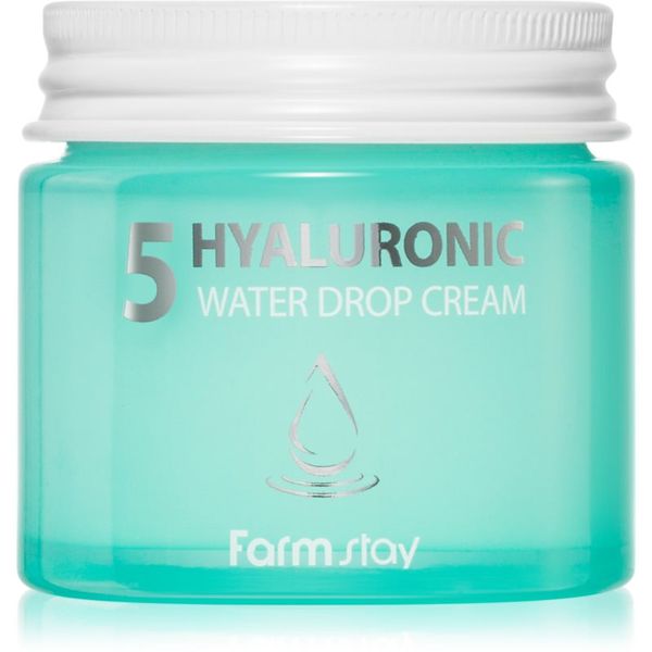 Farmstay Farmstay Hyaluronic Water Drop Cream krema za lice s hijaluronskom kiselinom 80 ml