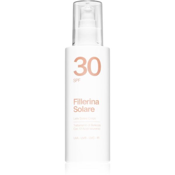 Fillerina Fillerina Sun Beauty Body Sun Milk krema za sunčanje za tijelo SPF 30 150 ml