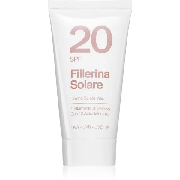 Fillerina Fillerina Sun Beauty Face Sun Cream krema za sunčanje za lice SPF 20 50 ml