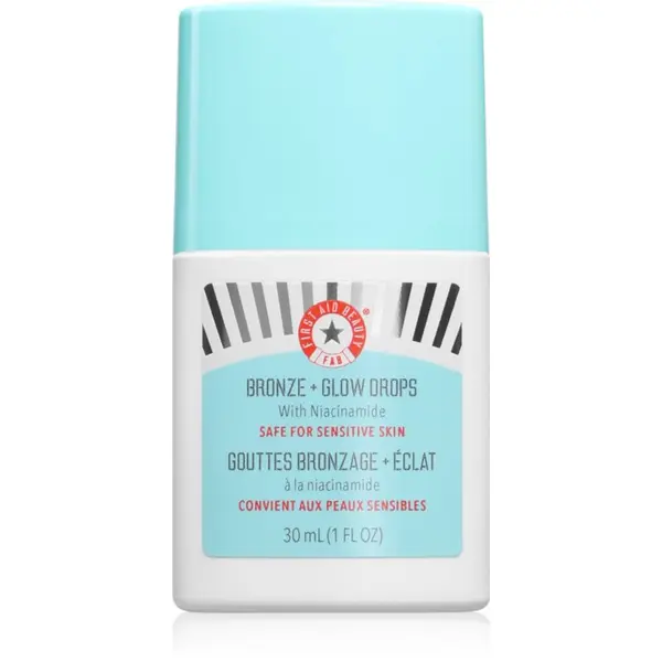 First Aid Beauty First Aid Beauty Bronze + Glow Drops hidratantni bronz serum za ujednačenu boju tena 30 ml