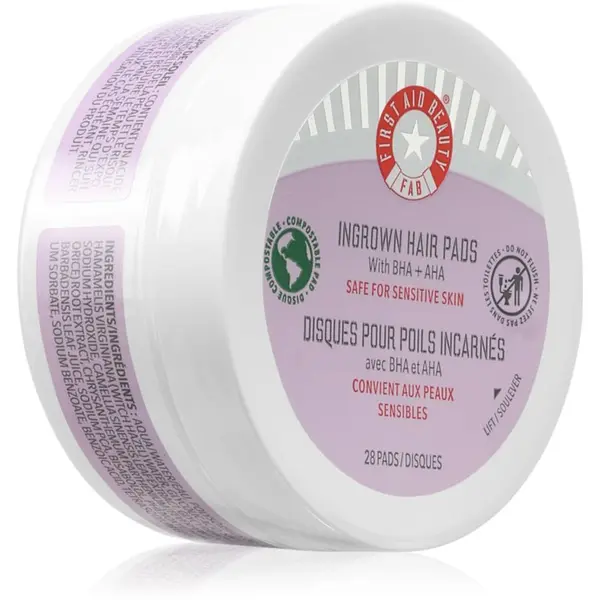 First Aid Beauty First Aid Beauty Ingrown Hair Pads eksfolijacijske blazinice za urasle dlačice 28 kom