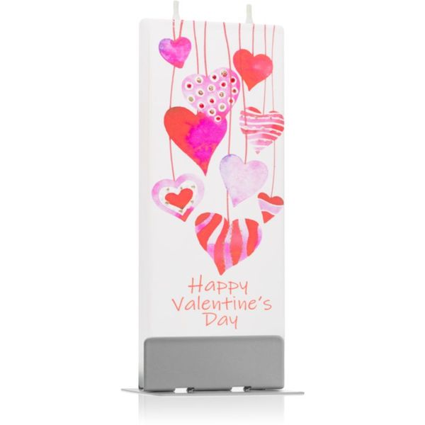 Flatyz Flatyz Holiday Happy Valentine's Day ukrasna svijeća 6x15 cm
