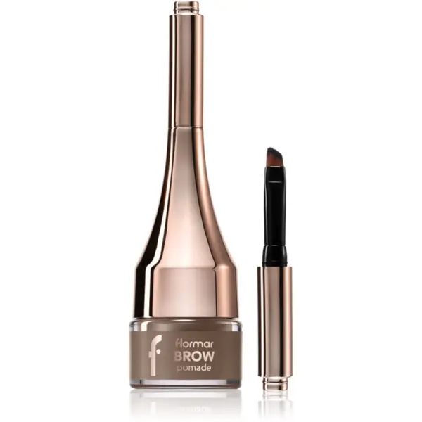 flormar flormar Brow Pomade pomada za obrve s kistom nijansa 03 Brown 2,2 g