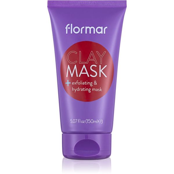 flormar flormar Clay Mask eksfolijacijska maska za čišćenje lica s glinom 150 ml