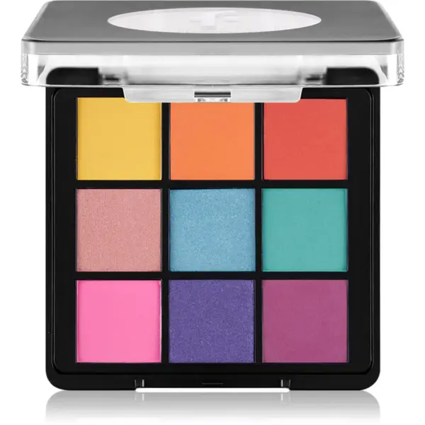 flormar flormar Eyeshadow Palette paleta sjenila za oči nijansa 002 Ready the Party 9 g