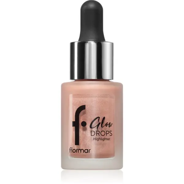 flormar flormar Glow Drops Highlighter tekući highlighter nijansa 002 Sun Glow 14 ml