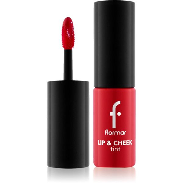 flormar flormar Lip & Cheek Tint tekuće rumenilo za usne i lice nijansa 001 Scarlet Ruby 6.7 ml