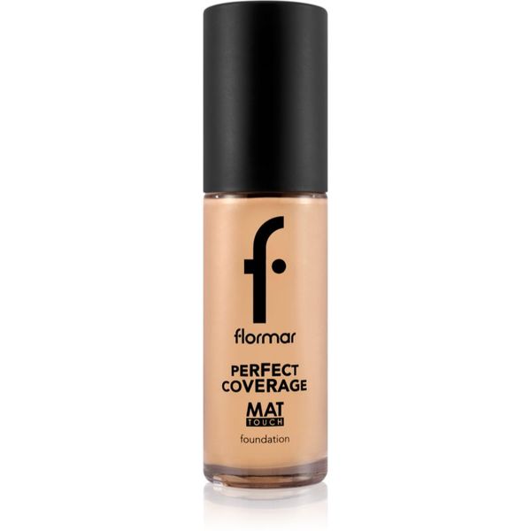 flormar flormar Perfect Coverage Mat Touch Foundation matirajući puder za mješovitu i masnu kožu nijansa 303 Classic Beige 30 ml