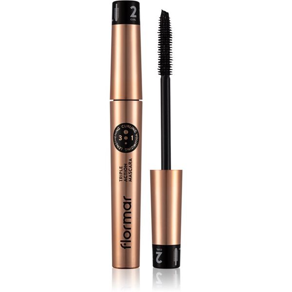 flormar flormar Triple Action Mascara hranjiva maskara 3 u 1 8 ml