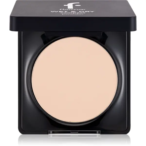 flormar flormar Wet & Dry Compact Powder ujednačavajući kompaktni puder nijansa 005 Medium Caramel 10 g