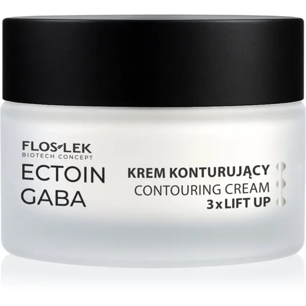 FlosLek Laboratorium FlosLek Laboratorium Ectoin Gaba Contouring Face Cream 3xLift Up lifting krema za zaglađivanje kontura 50 ml