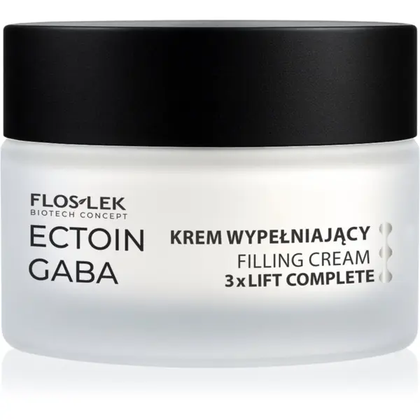 FlosLek Laboratorium FlosLek Laboratorium Ectoin Gaba Filling Face Cream 3xLift Complete lifting krema za učvršćivanje kože lica 50 ml