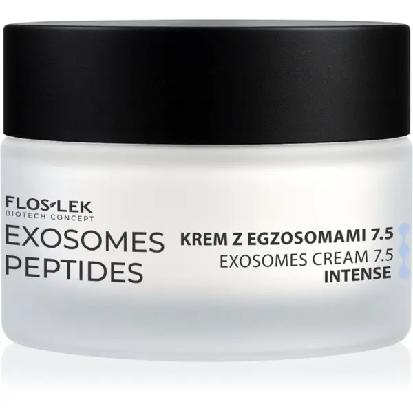 FlosLek Laboratorium FlosLek Laboratorium Exosomes Peptides Face Cream Increasing Skin Density intenzivna krema za zrelu kožu lica Intense 7.5 50 ml