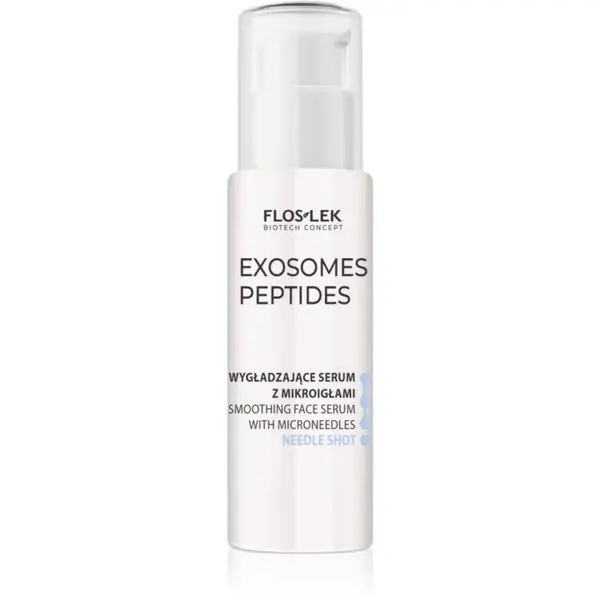 FlosLek Laboratorium FlosLek Laboratorium Exosomes Peptides Smoothing Facial Serum With Microneedles omekšavajući serum s microneedlingom 30 ml