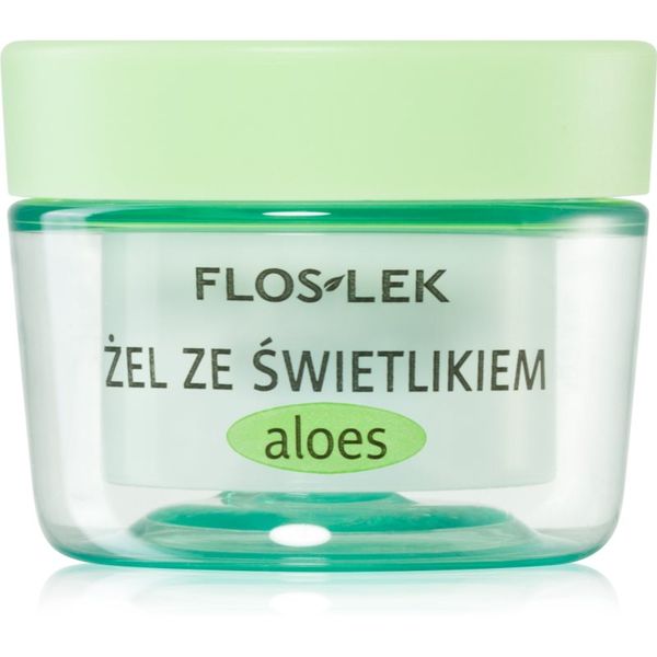 FlosLek Laboratorium FlosLek Laboratorium Eye Care gel za područje oko očiju s očanicom i aloe verom 10 g