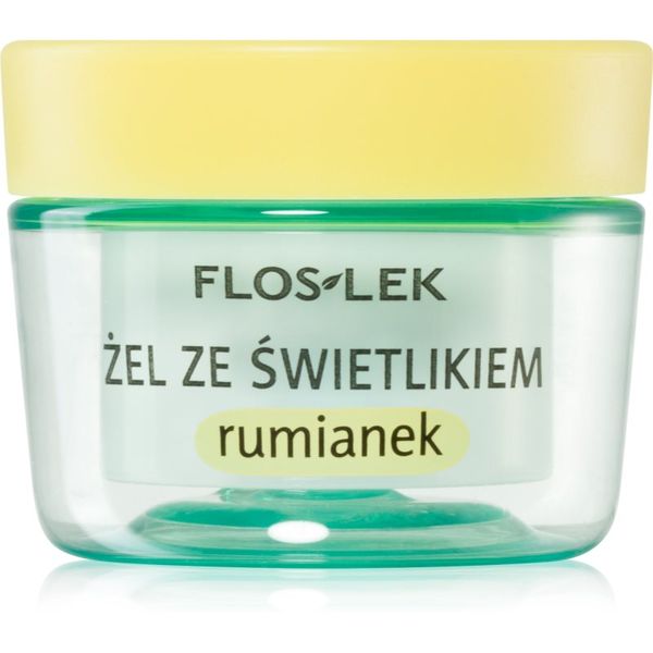 FlosLek Laboratorium FlosLek Laboratorium Eye Care gel za područje oko očiju s očanicom i kamilicom 10 g