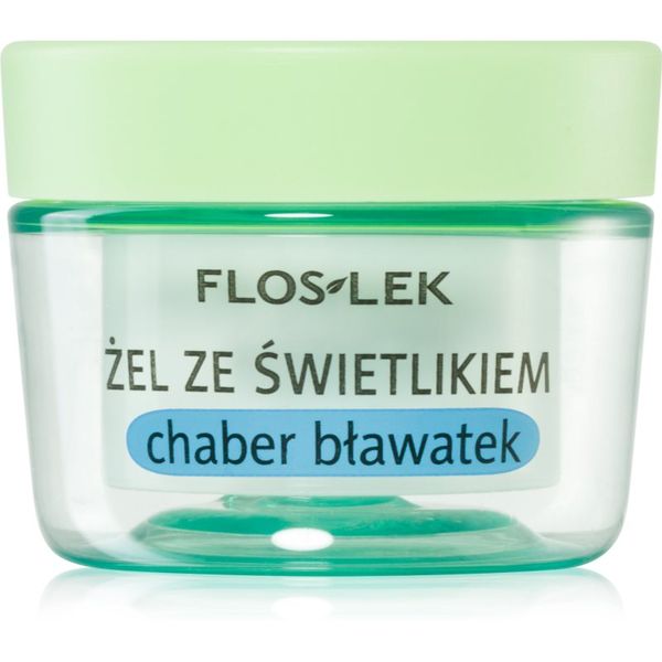 FlosLek Laboratorium FlosLek Laboratorium Eye Care gel za područje oko očiju s očanicom i različkom 10 g