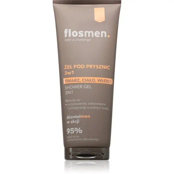 FlosLek Laboratorium FlosLek Laboratorium FlosMen gel za tuširanje 3 u 1 za muškarce 225 ml