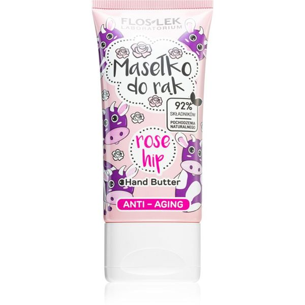 FlosLek Laboratorium FlosLek Laboratorium Hand Care Rose Hip maslac za ruke i nokte 50 ml