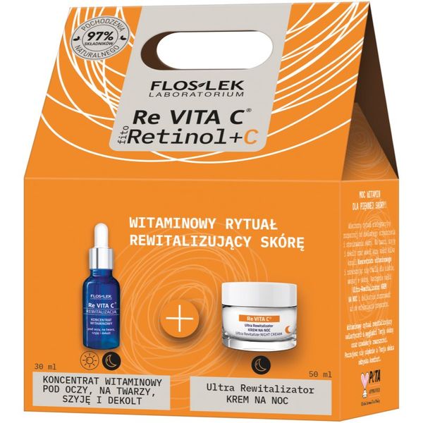 FlosLek Laboratorium FlosLek Laboratorium Revita C poklon set (s retinolom)