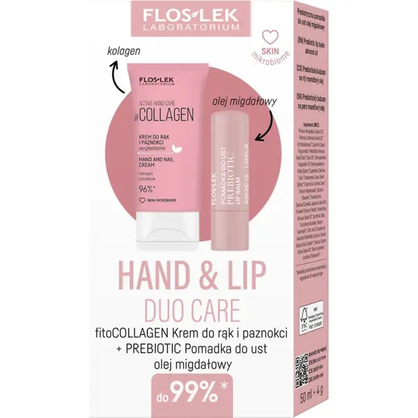 FlosLek Laboratorium FlosLek Laboratorium Set Hand & Lip poklon set
