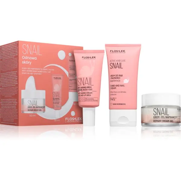 FlosLek Laboratorium FlosLek Laboratorium Snail poklon set za resurfacing lica