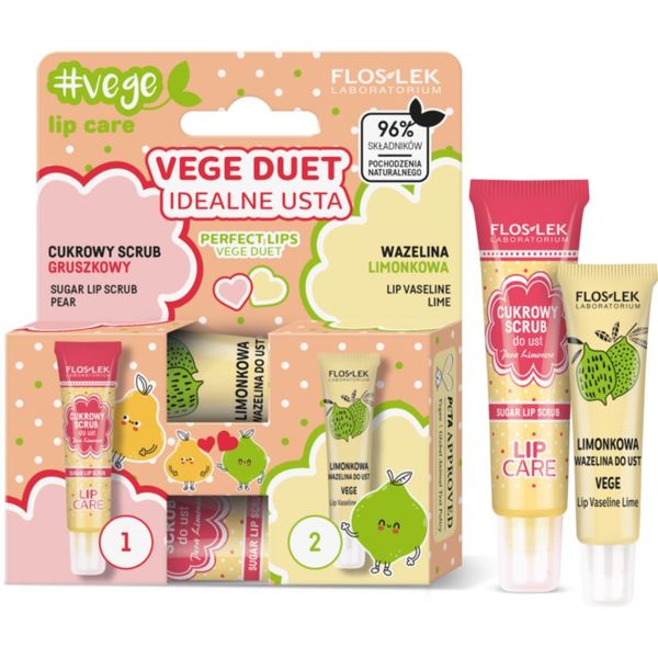 FlosLek Laboratorium FlosLek Laboratorium Vege Lip Care Perfect Lips poklon set (za usne)