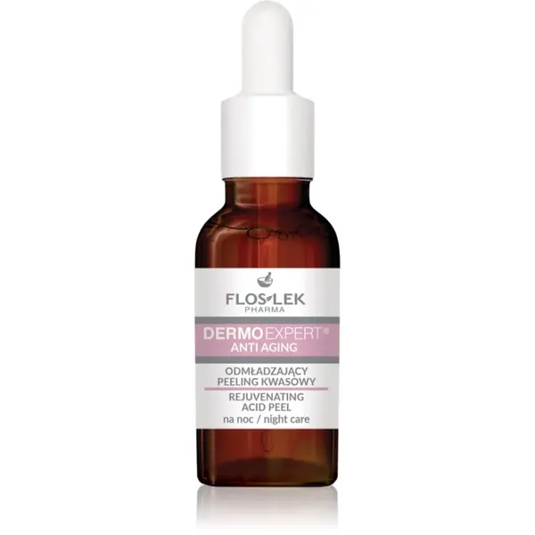 FlosLek Pharma FlosLek Pharma DermoExpert Anti-Aging blagi noćni s učinkom pomlađivanja 30 ml