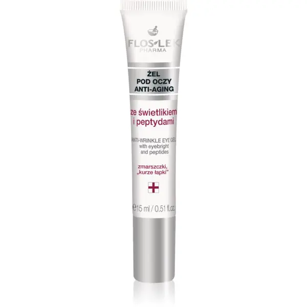 FlosLek Pharma FlosLek Pharma Eye Care gel za oči s učinkom protiv bora 15 ml