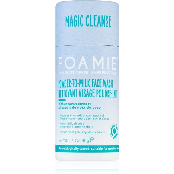 Foamie Foamie Powder-To-Milk Face Wash nježni puder za savršeno čišćenje lica 40 g