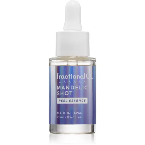 fractional CC fractional CC Mandelic Shot Peel Essence eksfolijacijska esencija za sjaj i zaglađivanje kože lica 20 ml