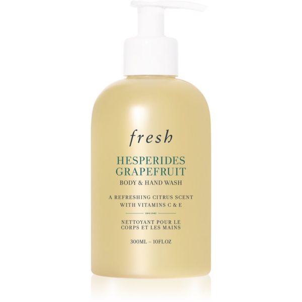 fresh fresh Hesperides Grapefruit Body & Hand Wash gel za tuširanje 300 ml
