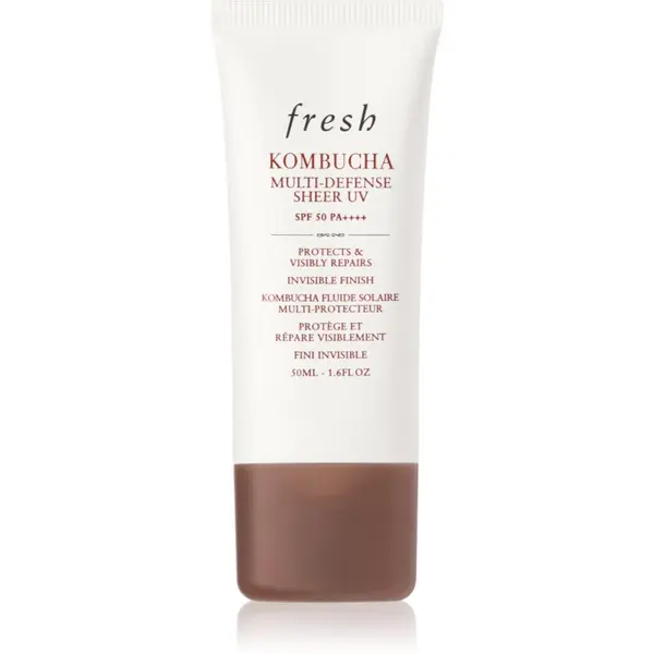 fresh fresh Kombucha Multi-Defense Sheer UV blagi hranjivi fluid protiv tamnih mrlja SPF 50 50 ml