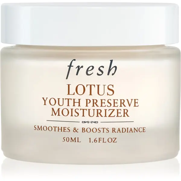 fresh fresh Lotus Youth Preserve Moisturizer posvjetljujuća hidratantna krema protiv starenja 50 ml
