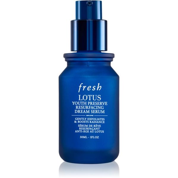 fresh fresh Lotus Youth Preserve Resurfacing Dream Serum noćni serum protiv starenja 30 ml