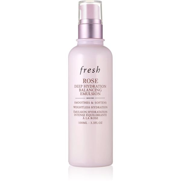 fresh fresh Rose Deep Hydration Balancing Emulsion hidratantna emulzija iz ruže 100 ml