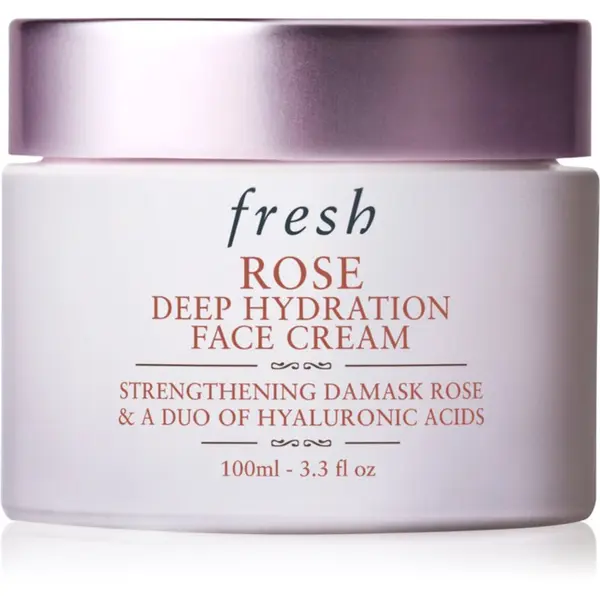 fresh fresh Rose Deep Hydration Face Cream hidratantna krema za lice s hijaluronskom kiselinom 100 ml