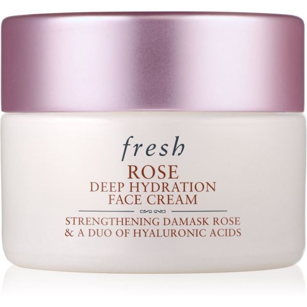 fresh fresh Rose Deep Hydration Face Cream hidratantna krema za lice s hijaluronskom kiselinom 15 ml