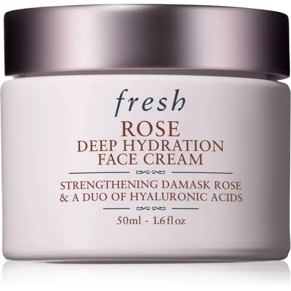 fresh fresh Rose Deep Hydration Face Cream hidratantna krema za lice s hijaluronskom kiselinom 50 ml