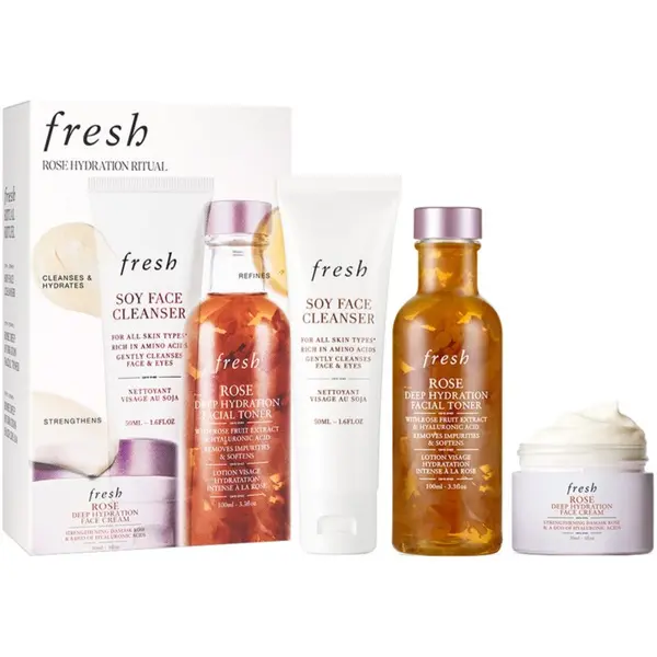 fresh fresh Rose Hydration Ritual set za njegu lica