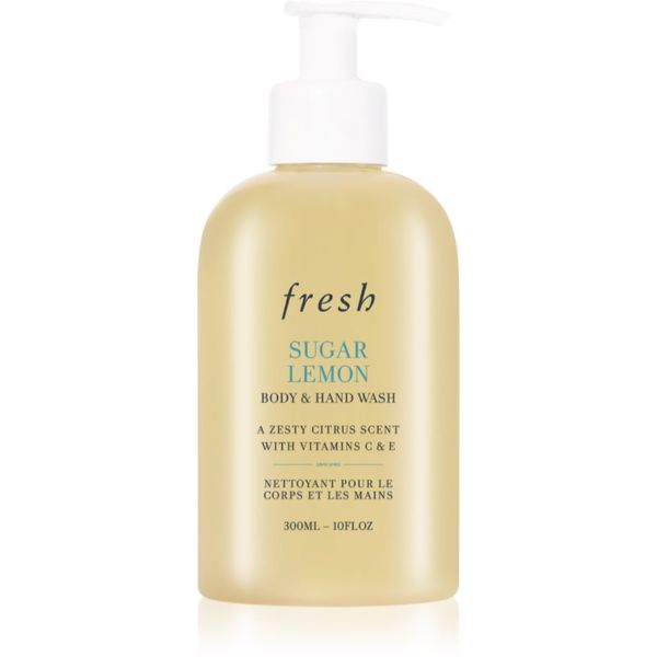 fresh fresh Sugar Lemon Body & Hand Wash sredstvo za čišćenje za tijelo 300 ml