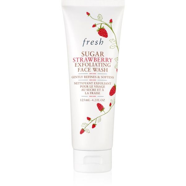 fresh fresh Sugar Strawberry Face Wash eksfolijacijski gel za čišćenje 125 ml
