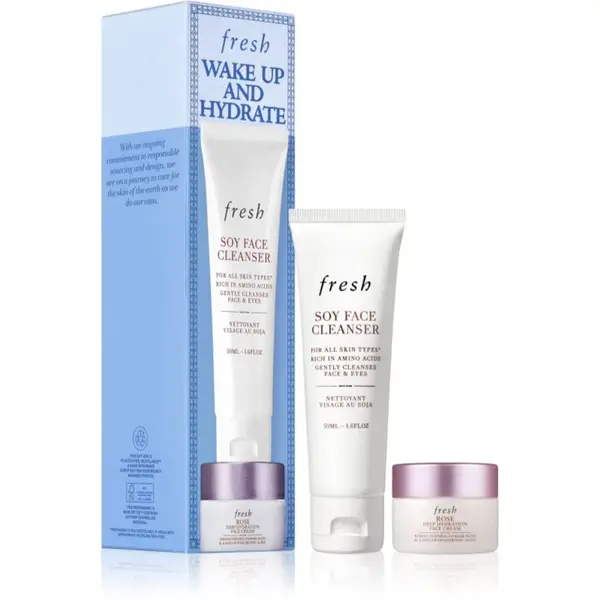 fresh fresh Wake Up & Hydrate set za njegu lica