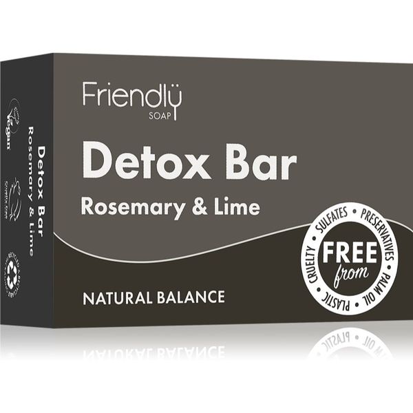Friendly Soap Friendly Soap Detox Bar Rosemary & Lime prirodni sapun 95 g