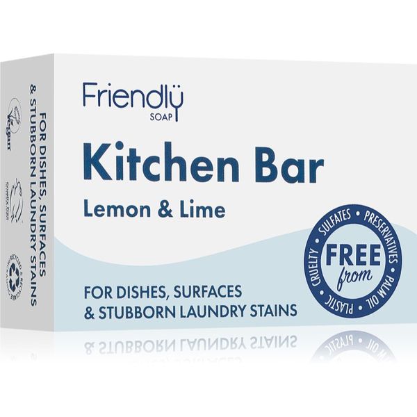 Friendly Soap Friendly Soap Kitchen Bar Lemon & Lime prirodni sapun 95 g