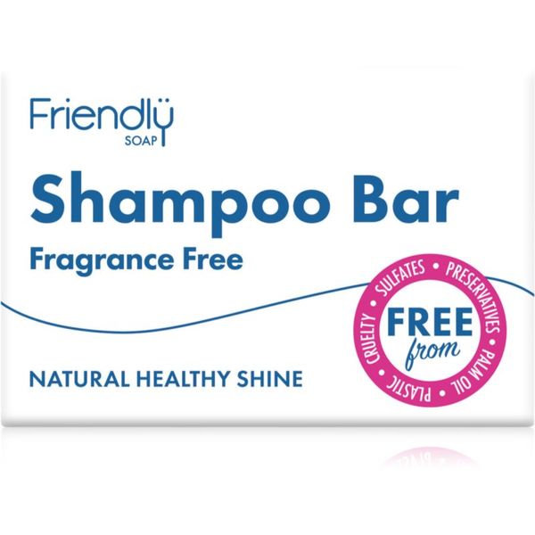 Friendly Soap Friendly Soap Natural Shampoo Bar Fragrance Free prirodni sapun za kosu 95 g