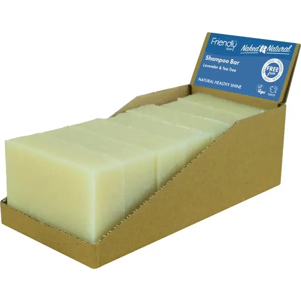 Friendly Soap Friendly Soap Natural Shampoo Bar Lavender and Tea Tree prirodni sapun za kosu 7x95 g