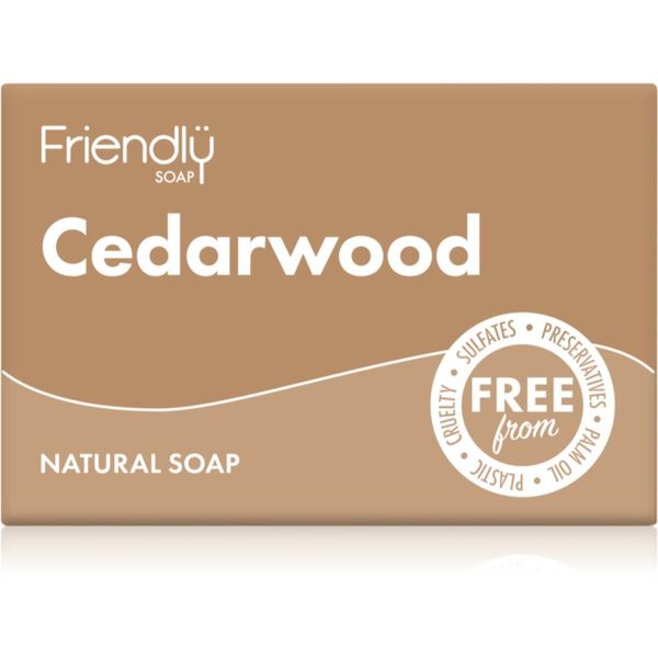 Friendly Soap Friendly Soap Natural Soap Cedarwood prirodni sapun 95 g